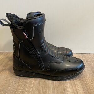 SEDICI Motorcycle Riding Boots Shoes Size Men's US 13 Waterproof Black 46